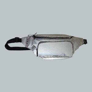 VICTORIA'S SECRET VSX Belt Bag- Adjustable Waist Strap- Silver/Gray